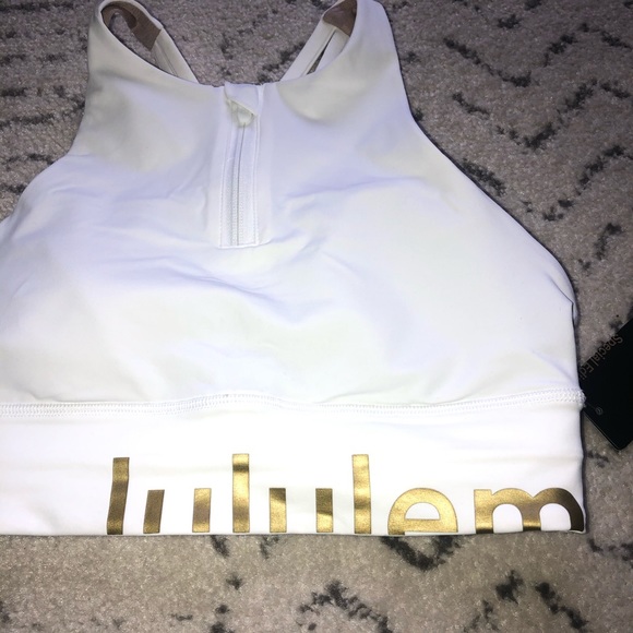 Lululemon Energy Bra Zip Special Edition - White - Picture 5 of 7